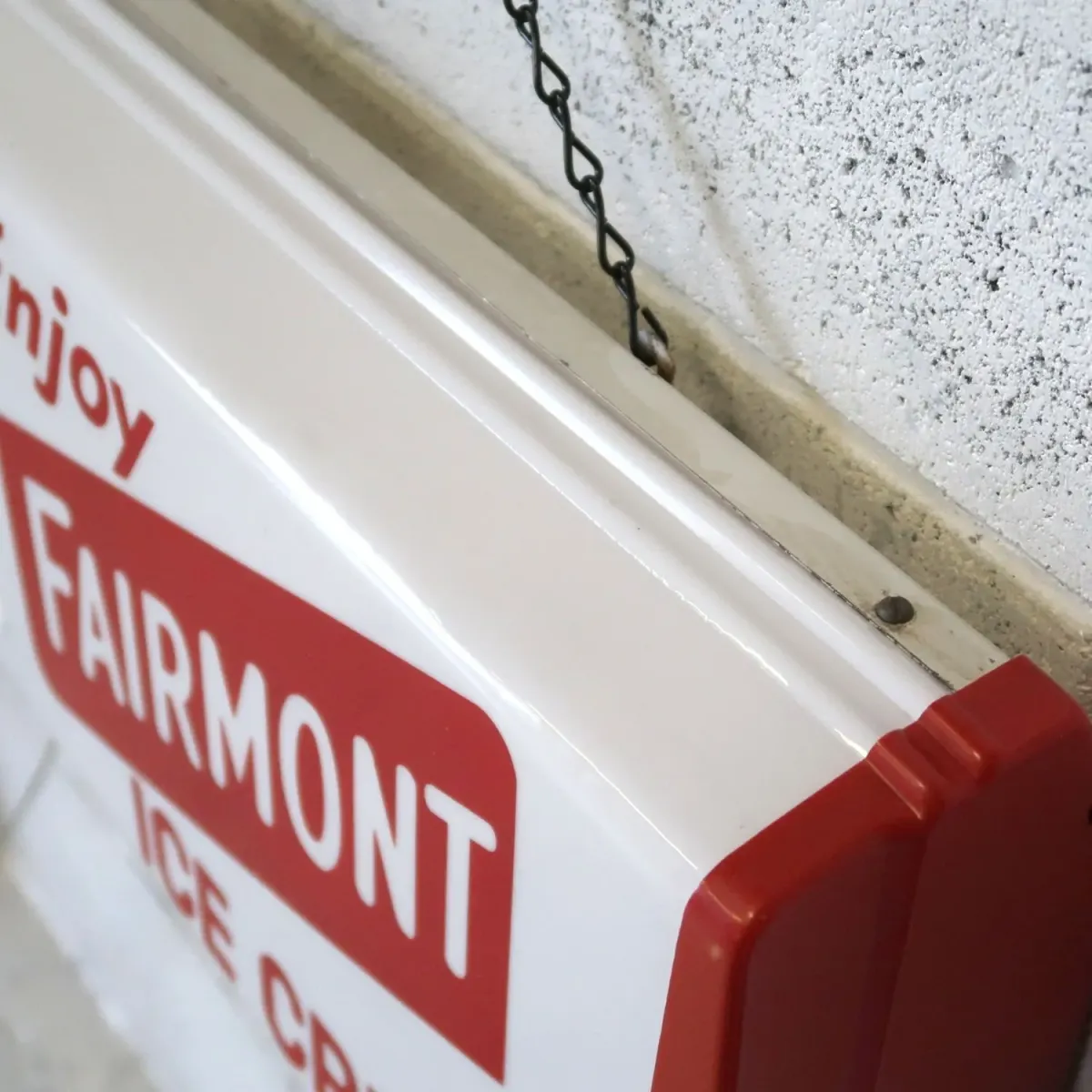 FAIRMONT ICE CREAM ビンテージ ライトクロック