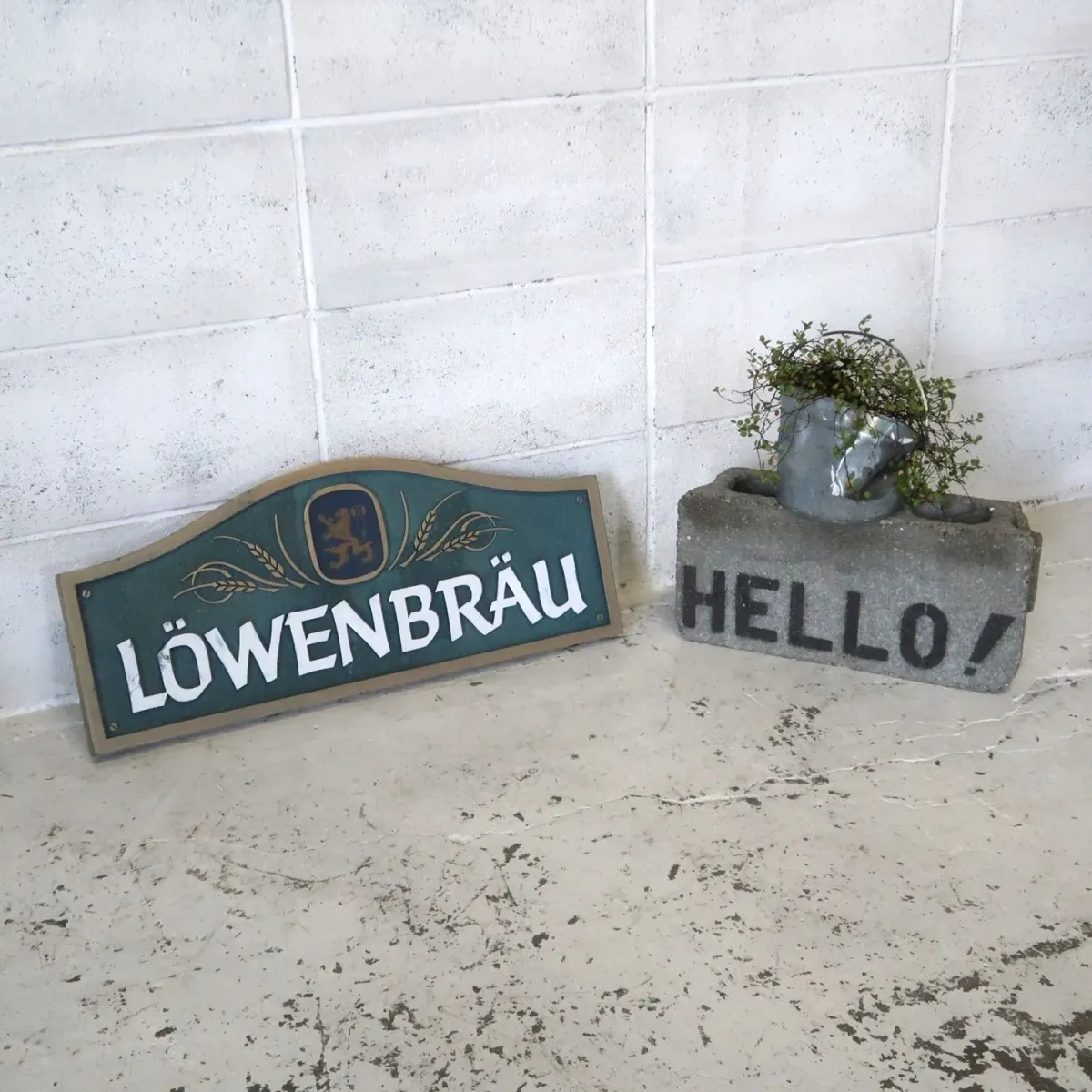 LOWENBRAU ビンテージ ウォールサイン