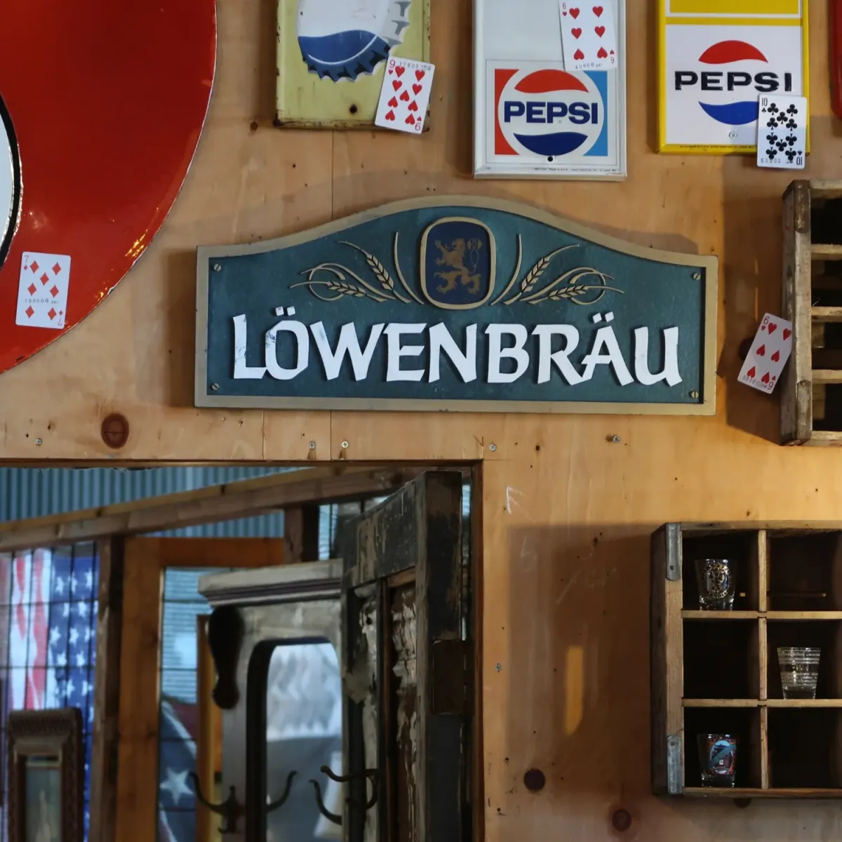 LOWENBRAU ビンテージ ウォールサイン