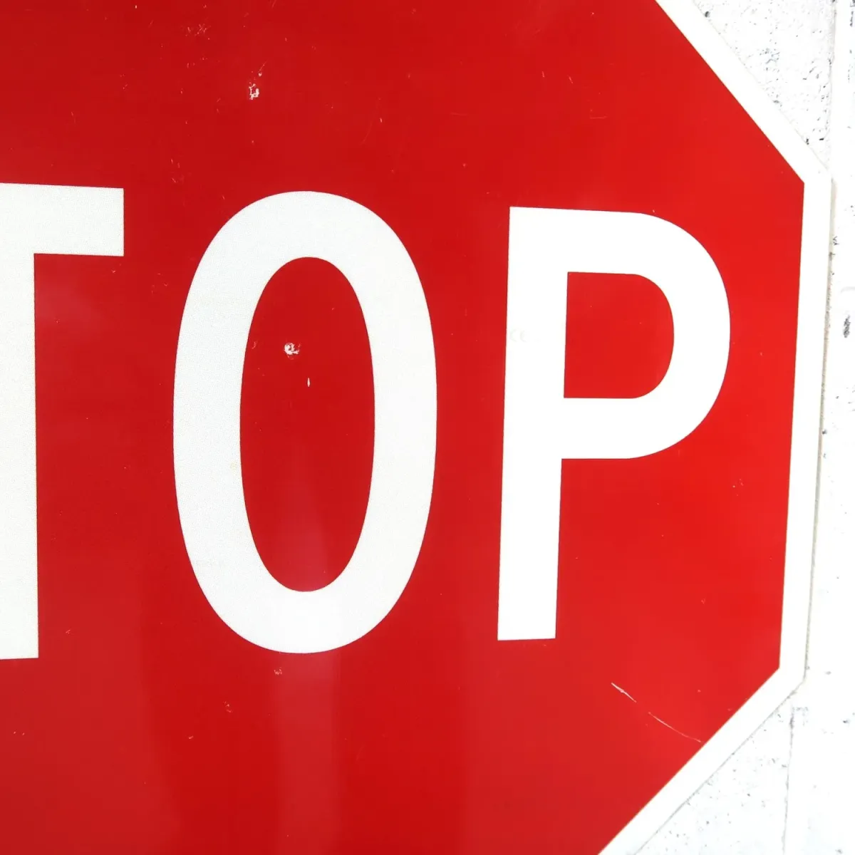 STOP ロードサイン