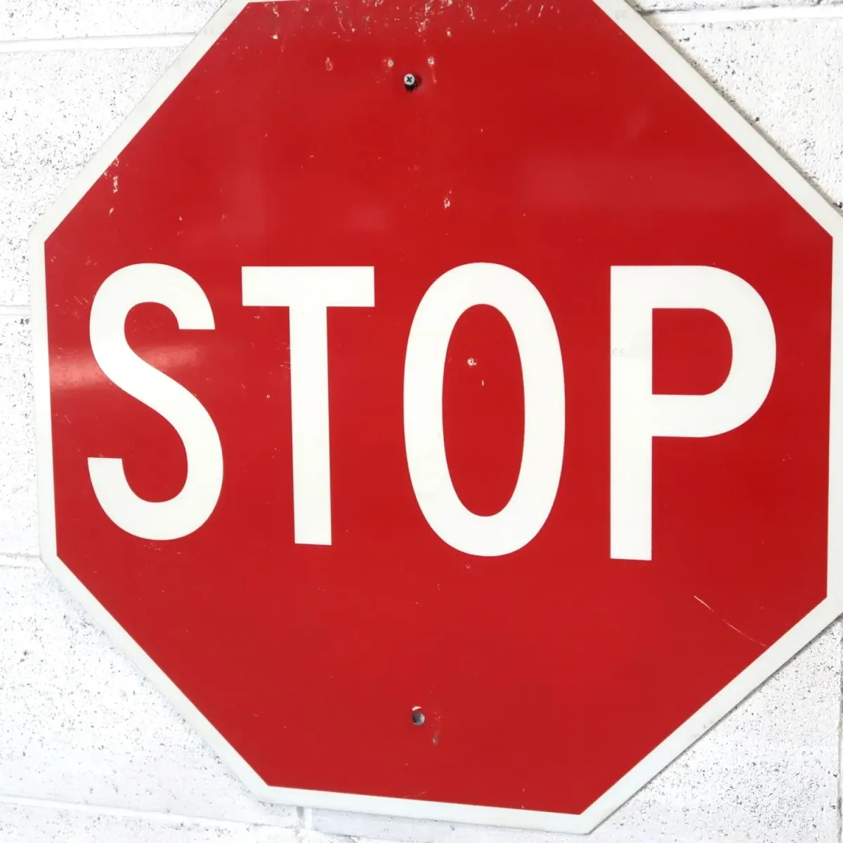 STOP ロードサイン