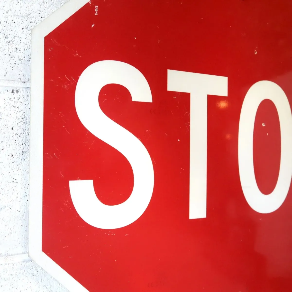 STOP ロードサイン