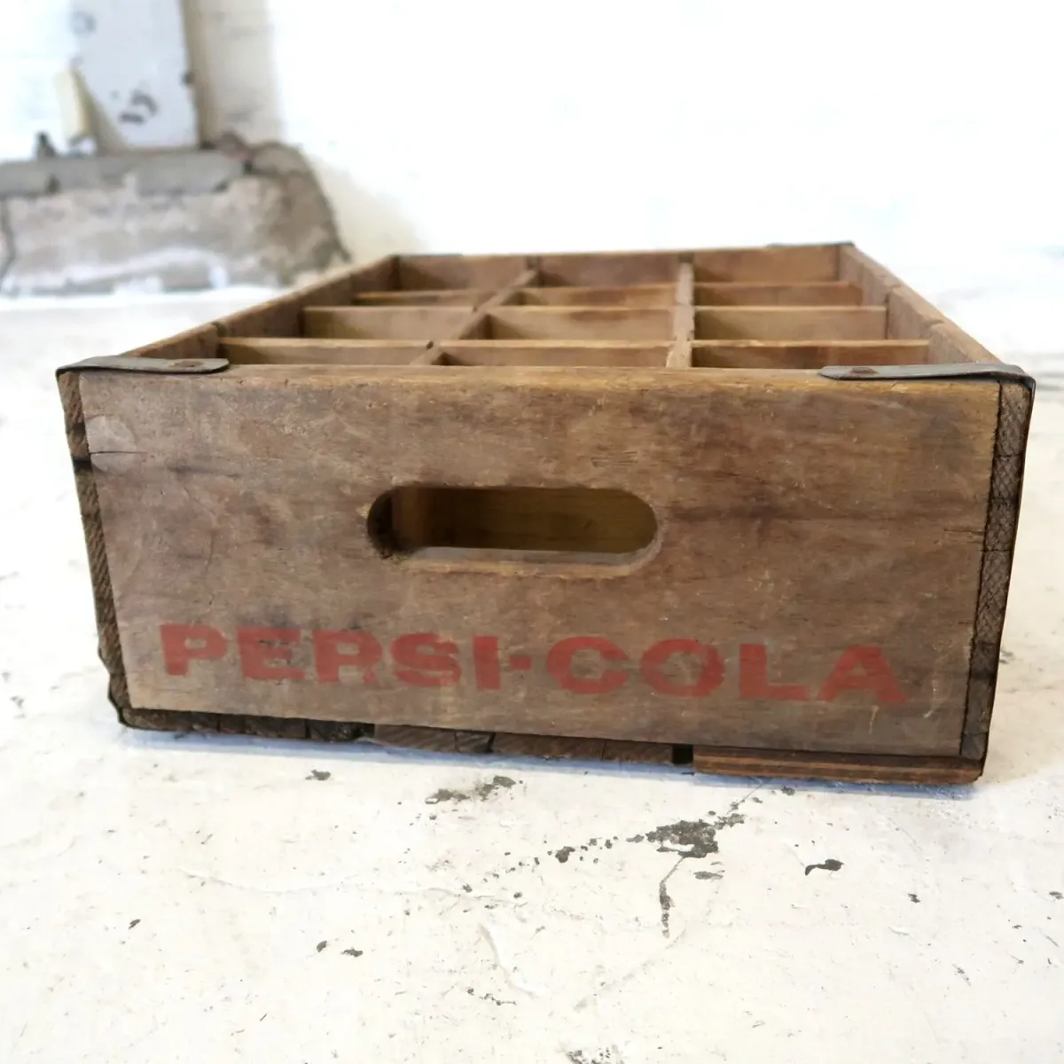 ペプシコーラ ビンテージ ウッドボックス