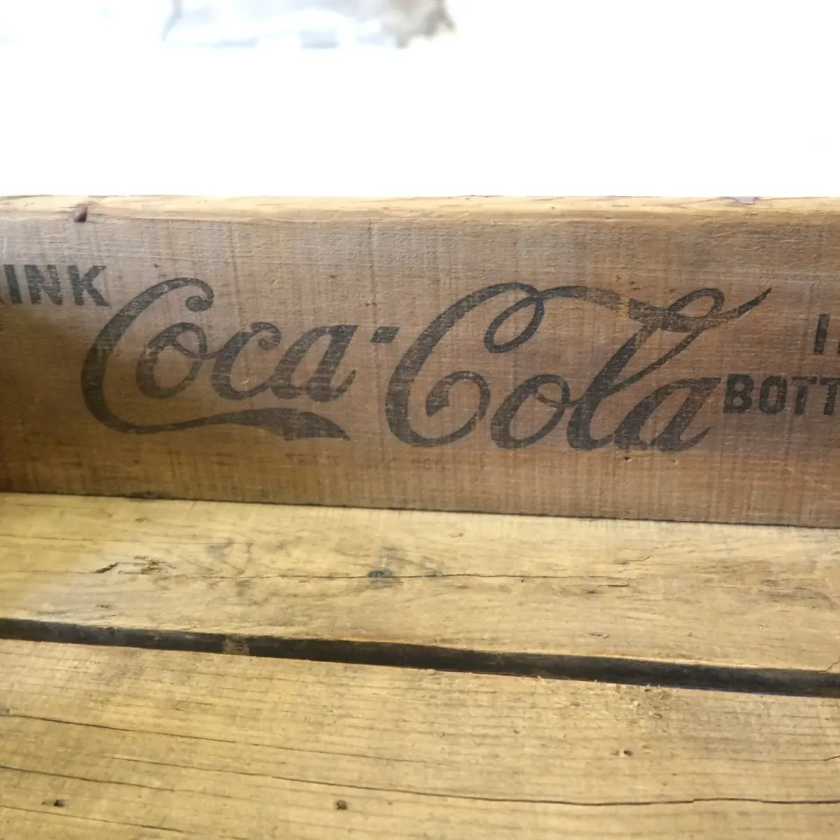 コカコーラ ビンテージ ウッドボックス