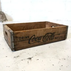 コカコーラ ビンテージ ウッドボックス