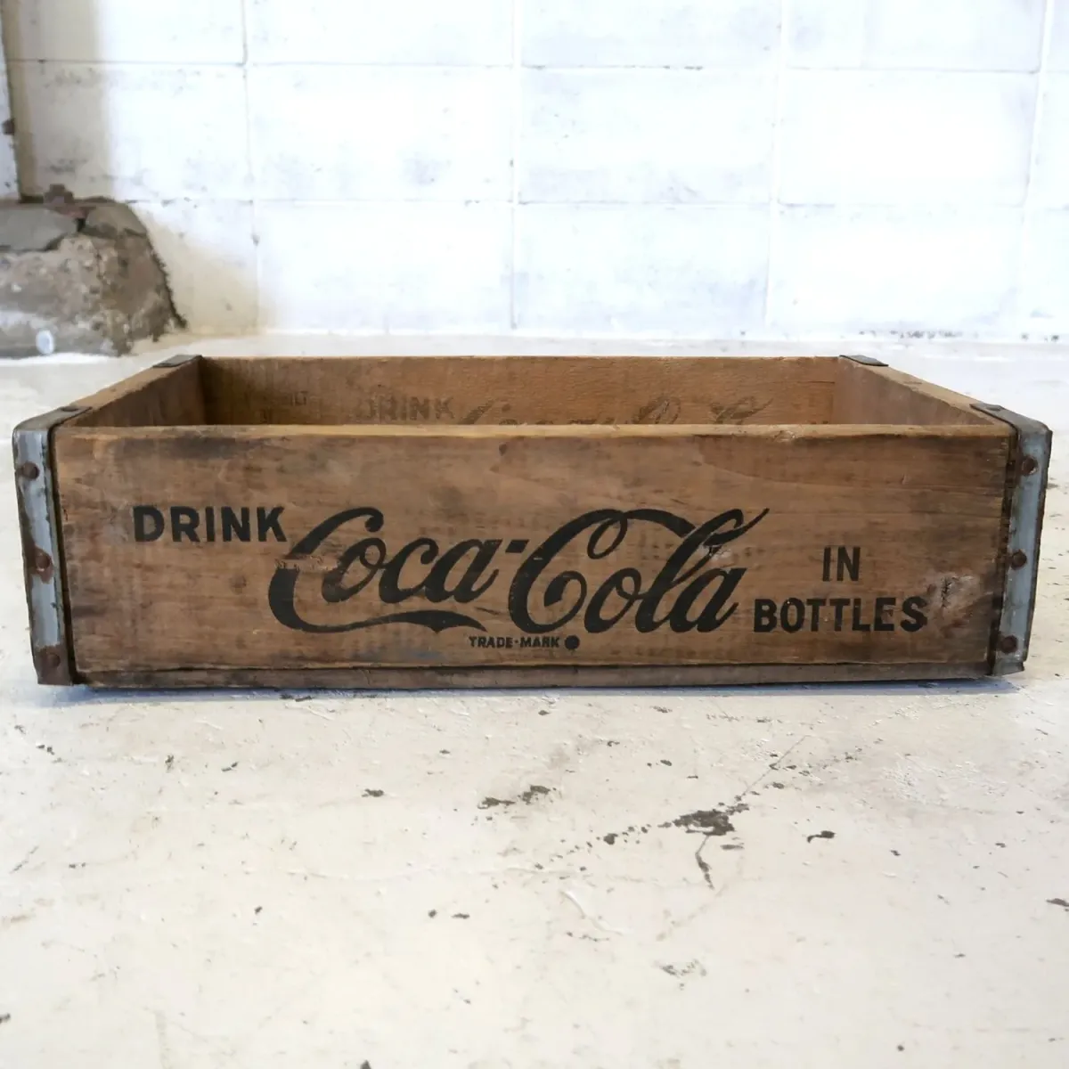 コカコーラ ビンテージ ウッドボックス