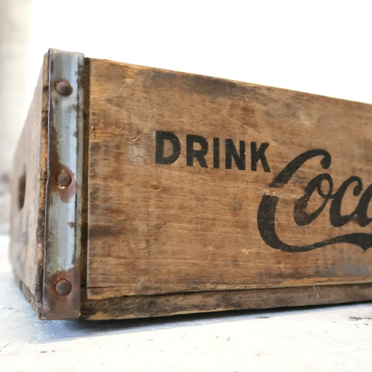 コカコーラ ビンテージ ウッドボックス