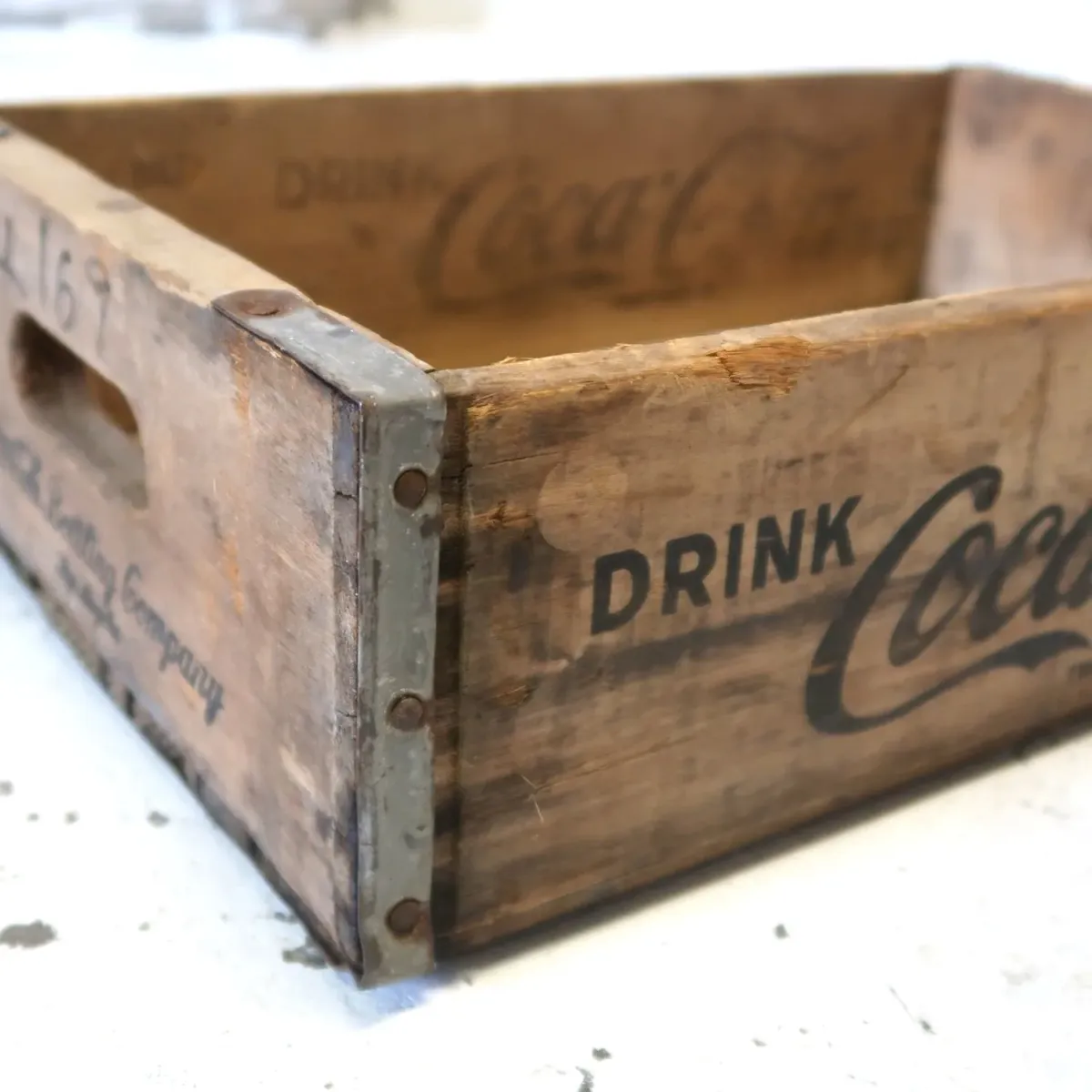 コカコーラ ビンテージ ウッドボックス
