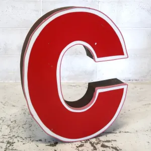 ビンテージ レターサイン 大型 C