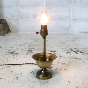 ビンテージ テーブルランプ 真鍮