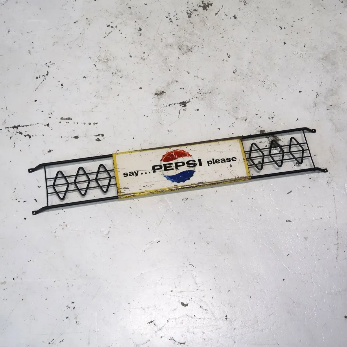 60's ペプシコーラ ビンテージ ドアプッシュバー サイン