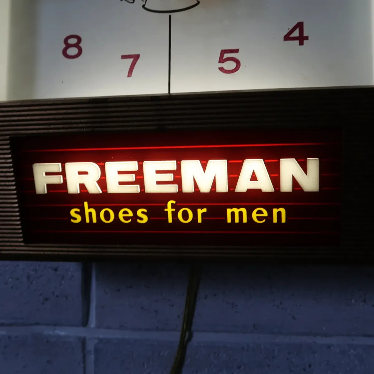 THE FREEMAN SHOE社 ビンテージ ライトクロック