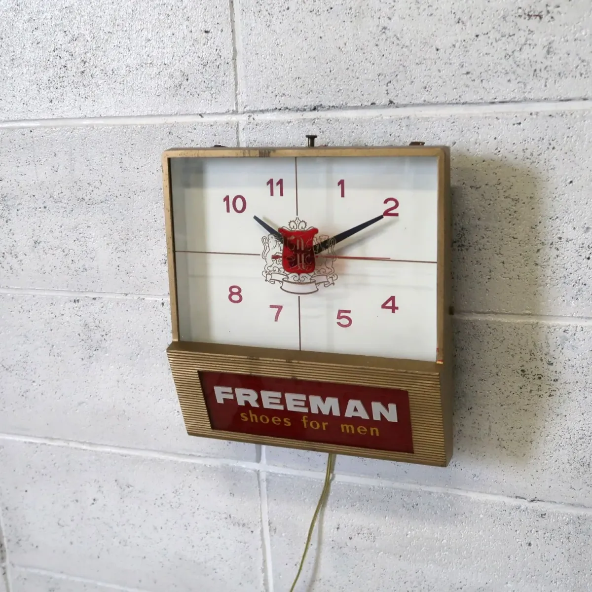 THE FREEMAN SHOE社 ビンテージ ライトクロック