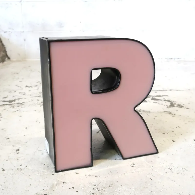 ビンテージ レターサイン R
