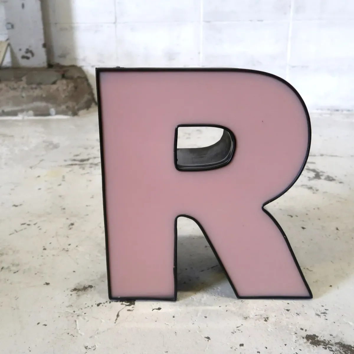 ビンテージ レターサイン R