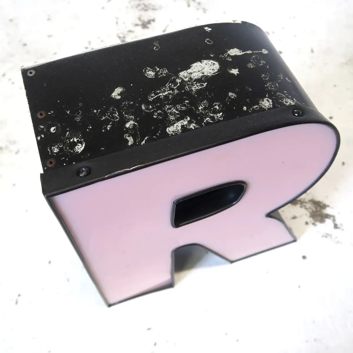ビンテージ レターサイン R