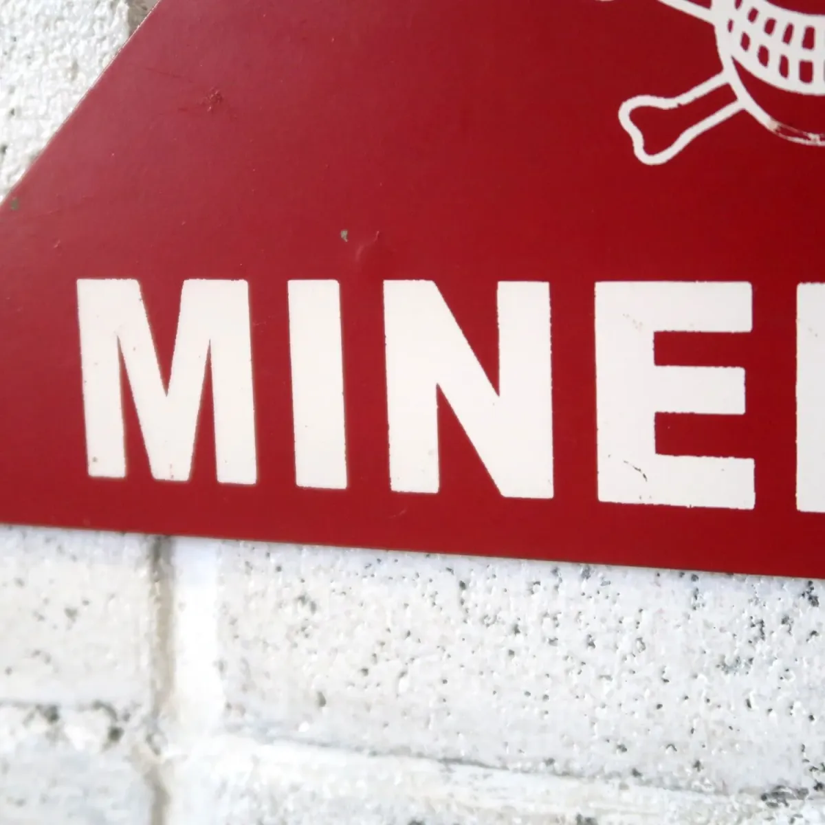 MINEFIELD メタルサイン