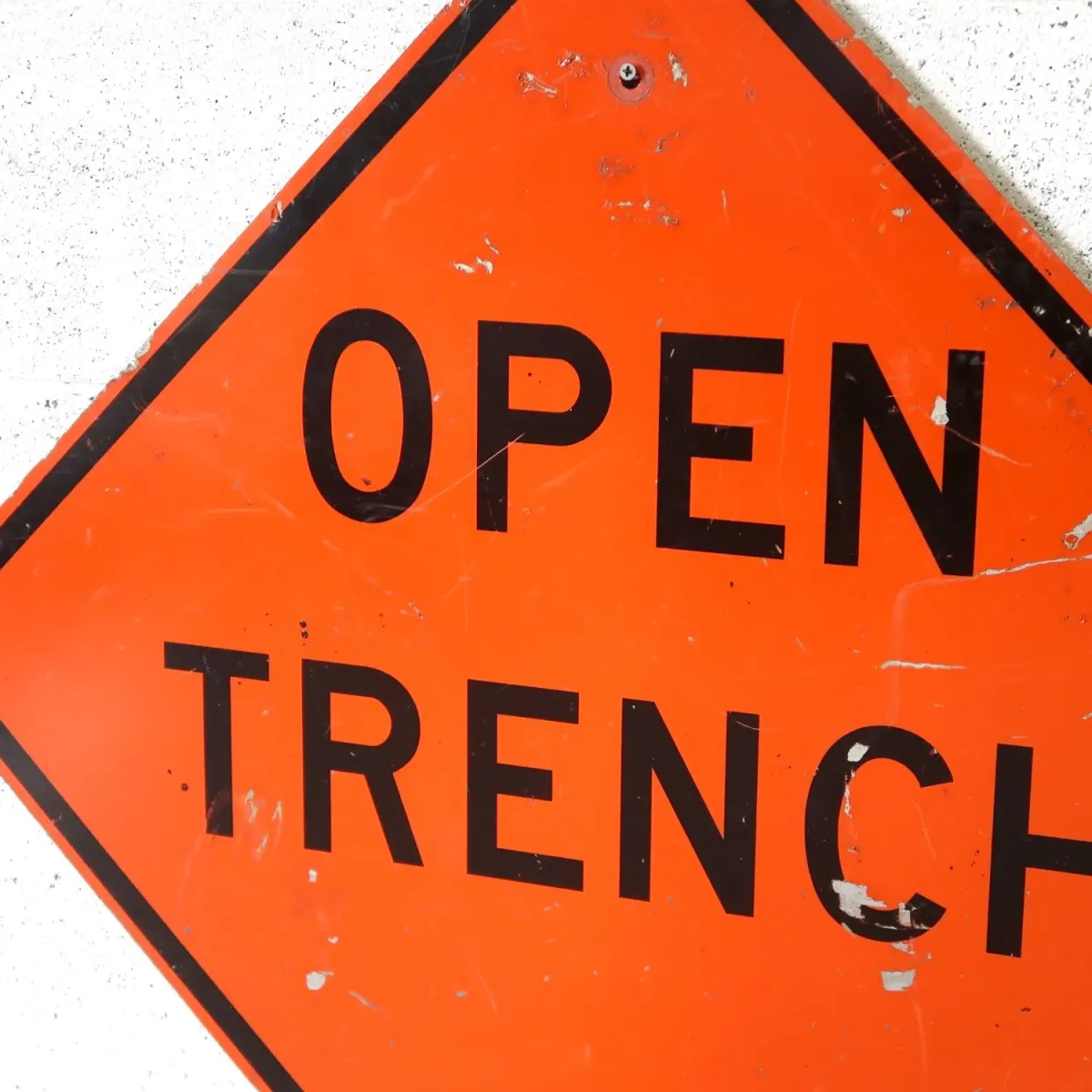 OPEN TRENCH ビンテージ ロードサイン
