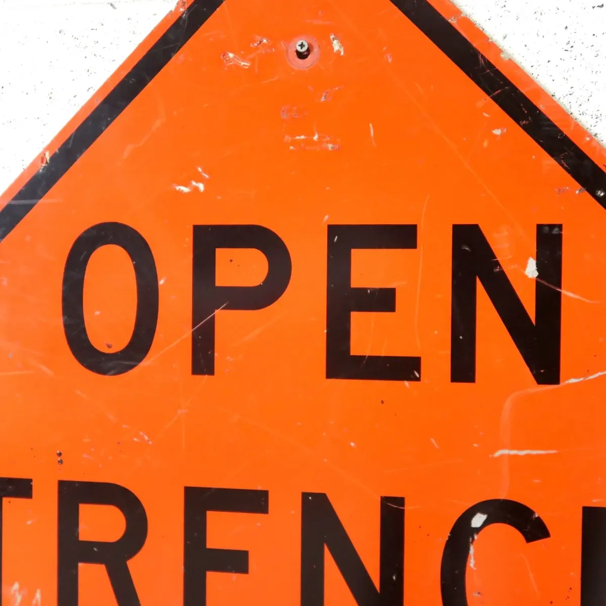 OPEN TRENCH ビンテージ ロードサイン