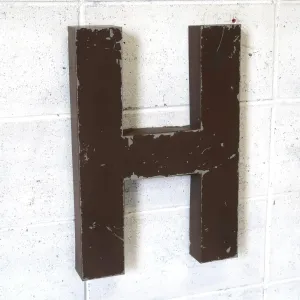ビンテージ レターサイン H