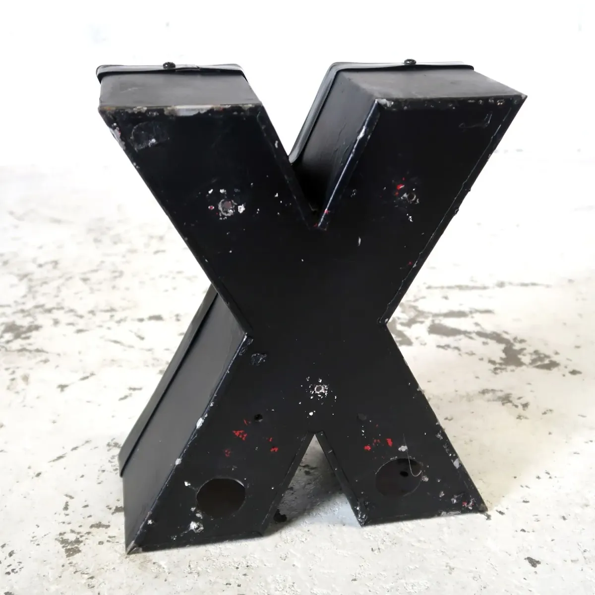 ビンテージ レターサイン X