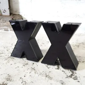 ビンテージ レターサイン X