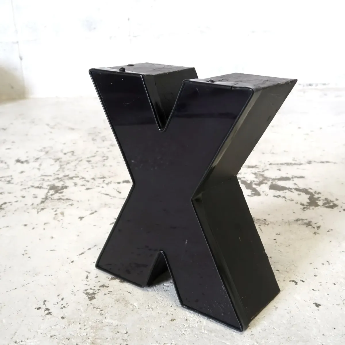 ビンテージ レターサイン X