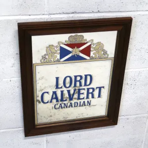 LORD CALVERT ビンテージ パブミラー