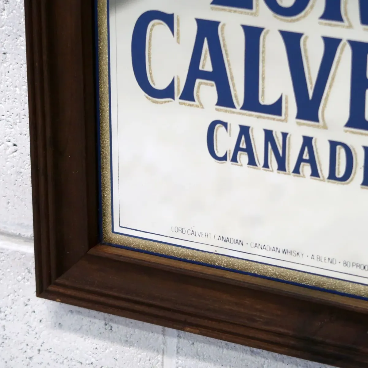 LORD CALVERT ビンテージ パブミラー