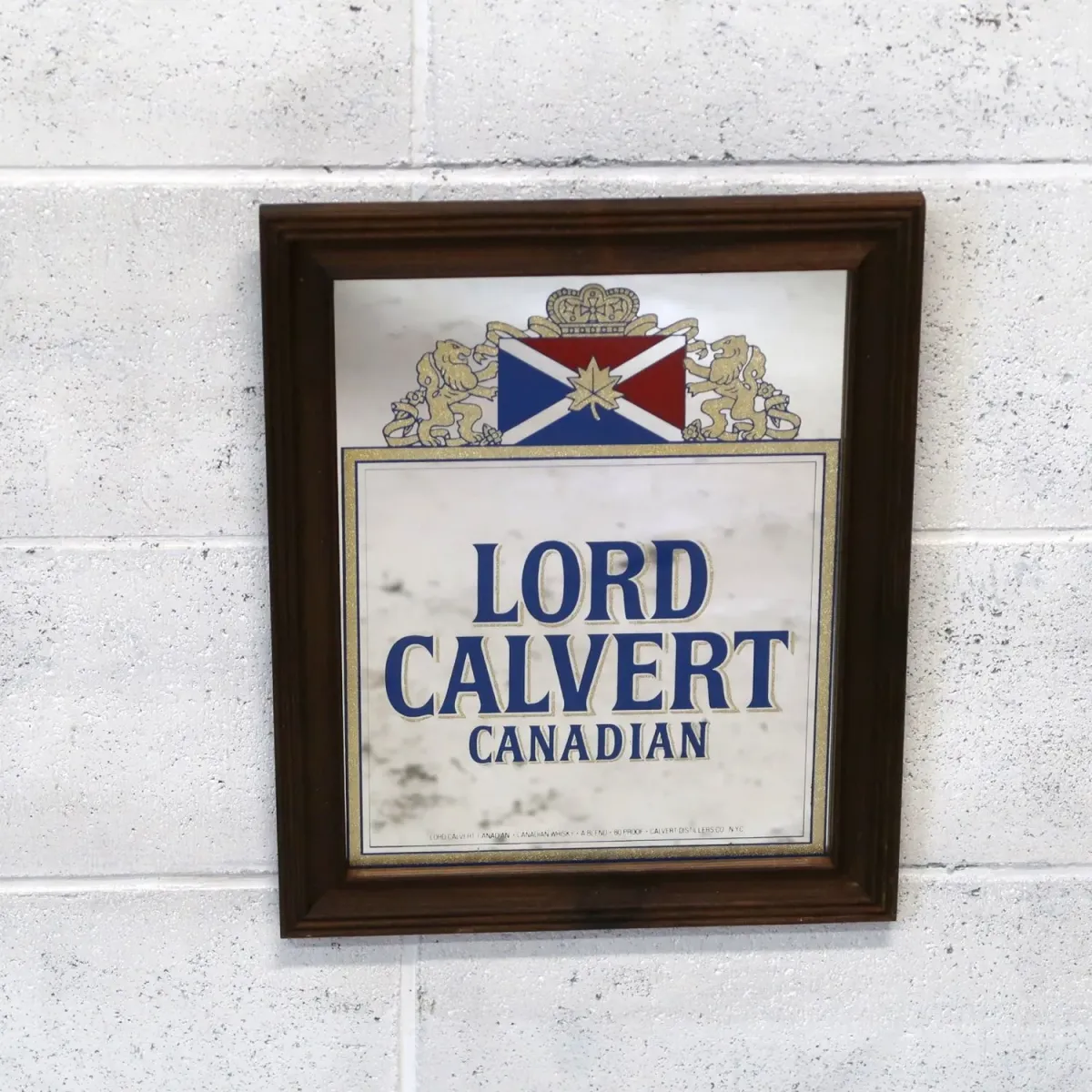LORD CALVERT ビンテージ パブミラー