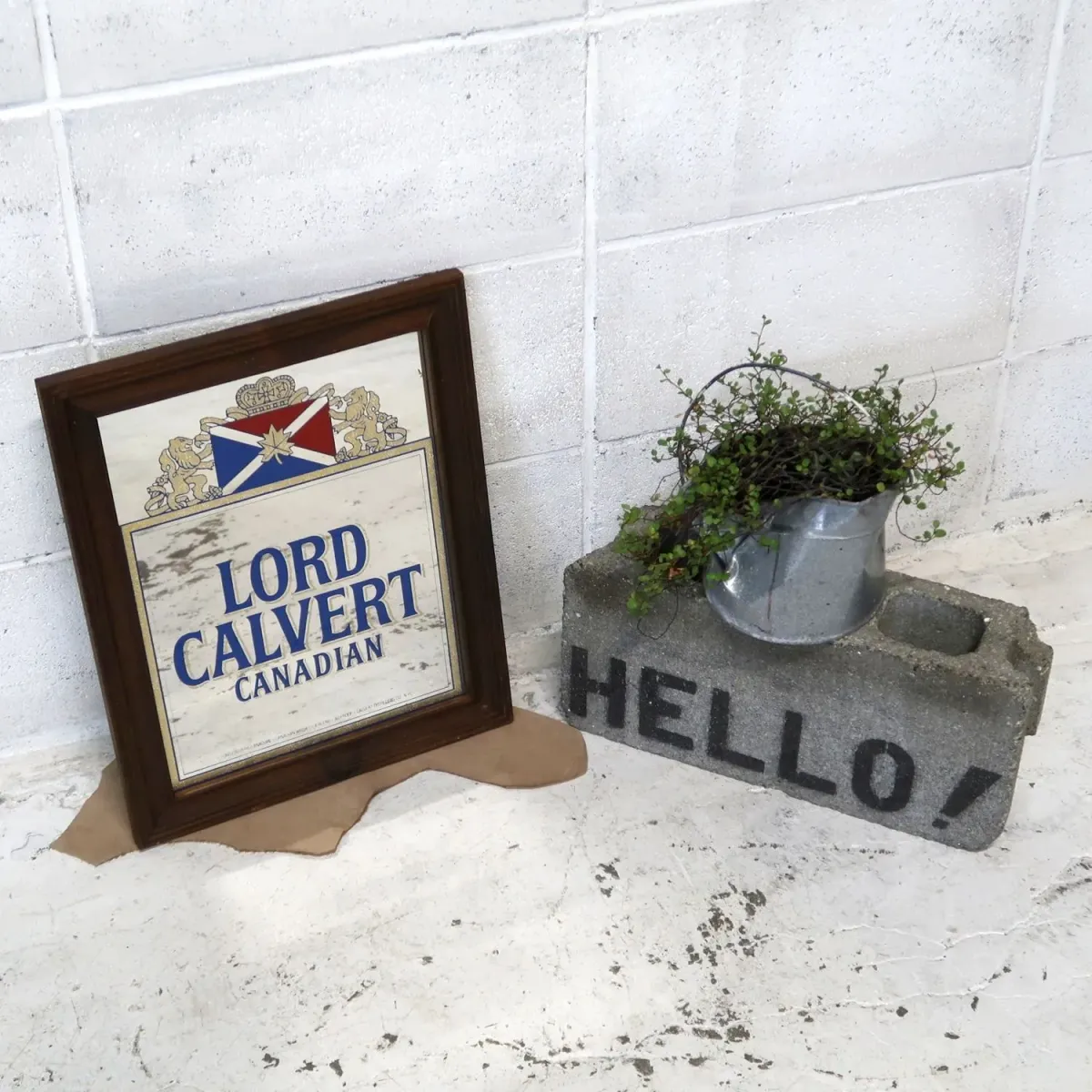 LORD CALVERT ビンテージ パブミラー