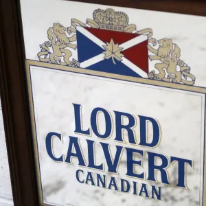 LORD CALVERT ビンテージ パブミラー