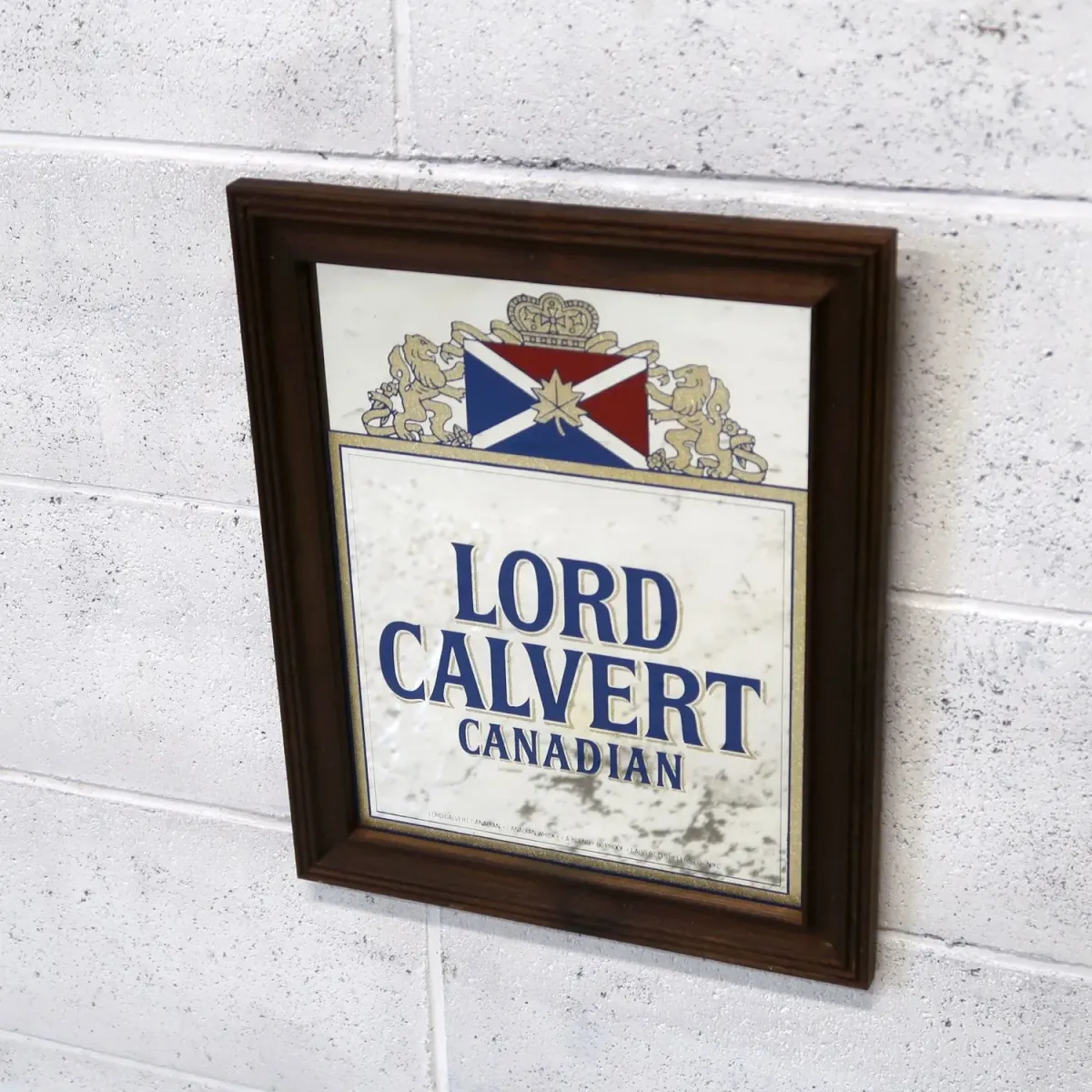 LORD CALVERT ビンテージ パブミラー