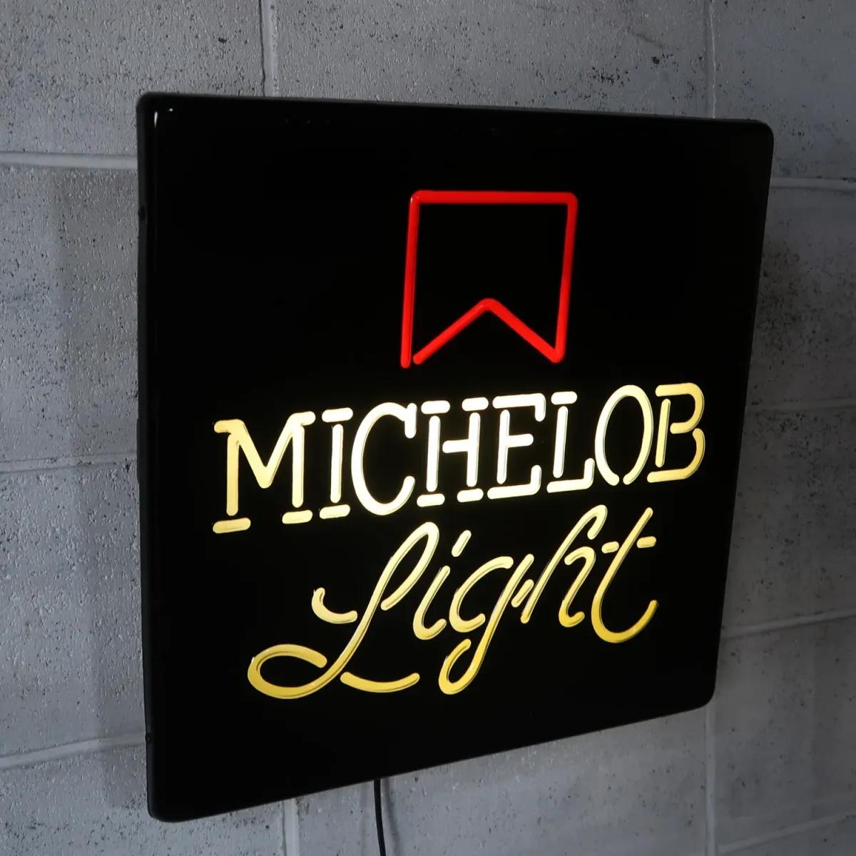 MICHELOB Light ビンテージ ネオンデザイン ライトサイン