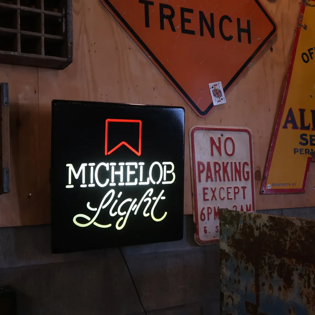 MICHELOB Light ビンテージ ネオンデザイン ライトサイン