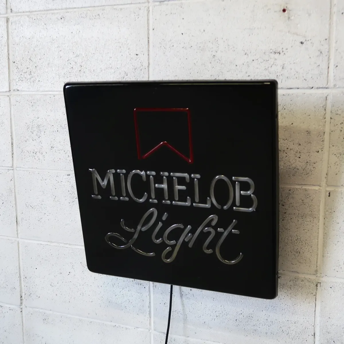 MICHELOB Light ビンテージ ネオンデザイン ライトサイン
