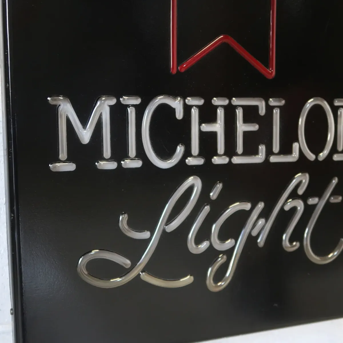MICHELOB Light ビンテージ ネオンデザイン ライトサイン