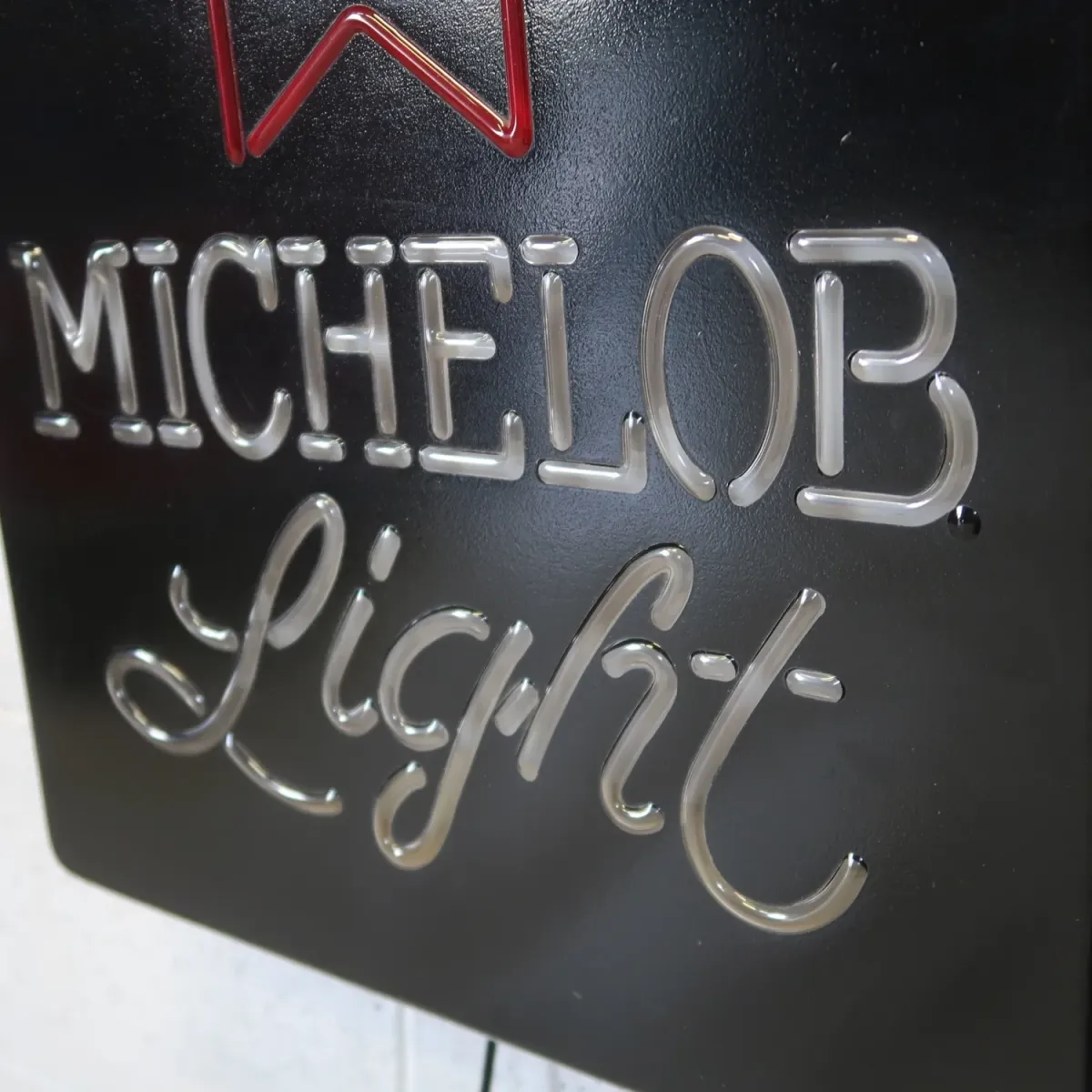 MICHELOB Light ビンテージ ネオンデザイン ライトサイン