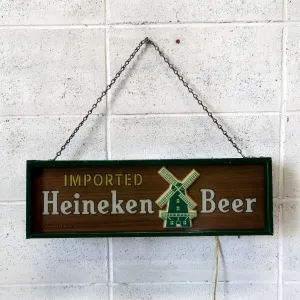 Heineken ビンテージ ライトサイン