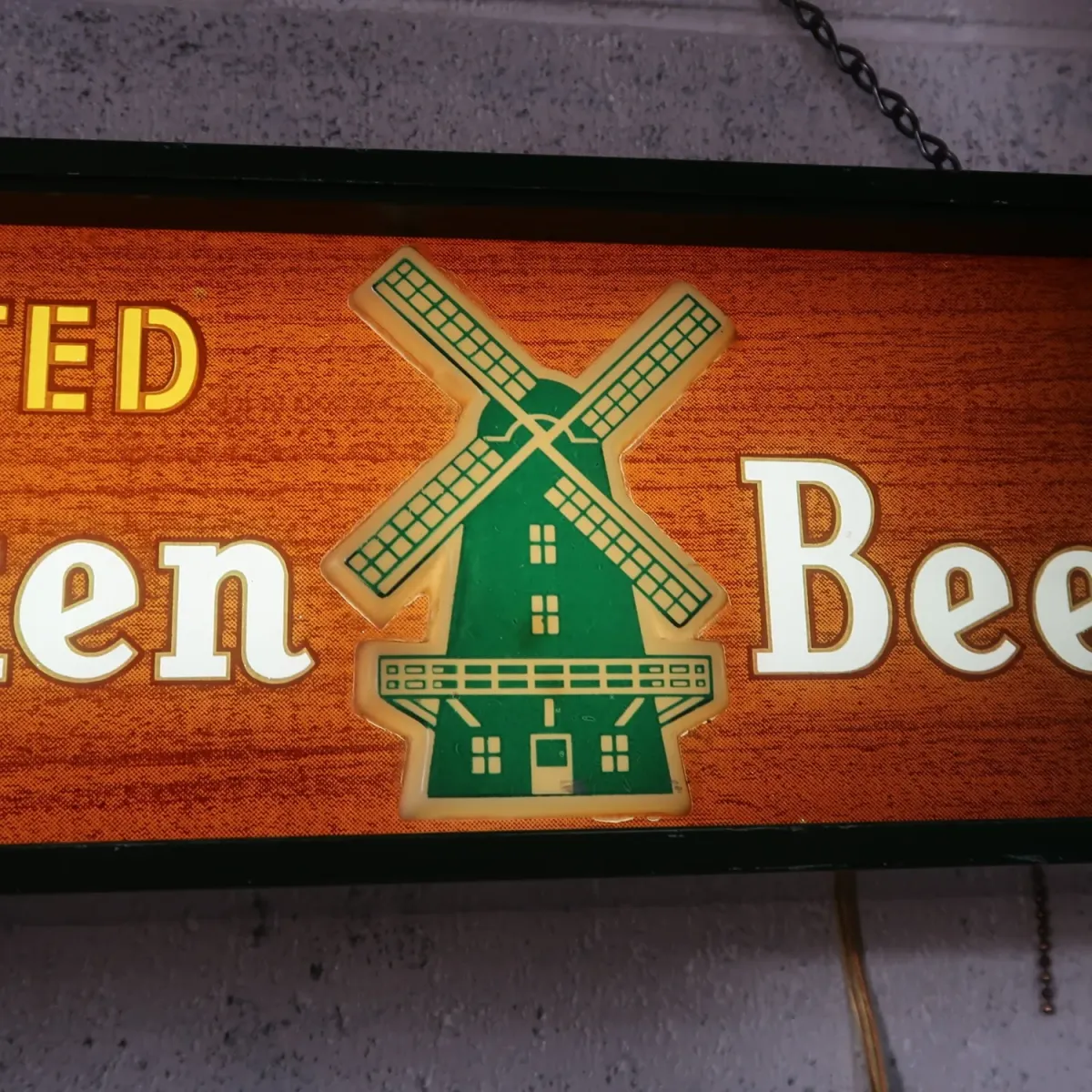 Heineken ビンテージ ライトサイン