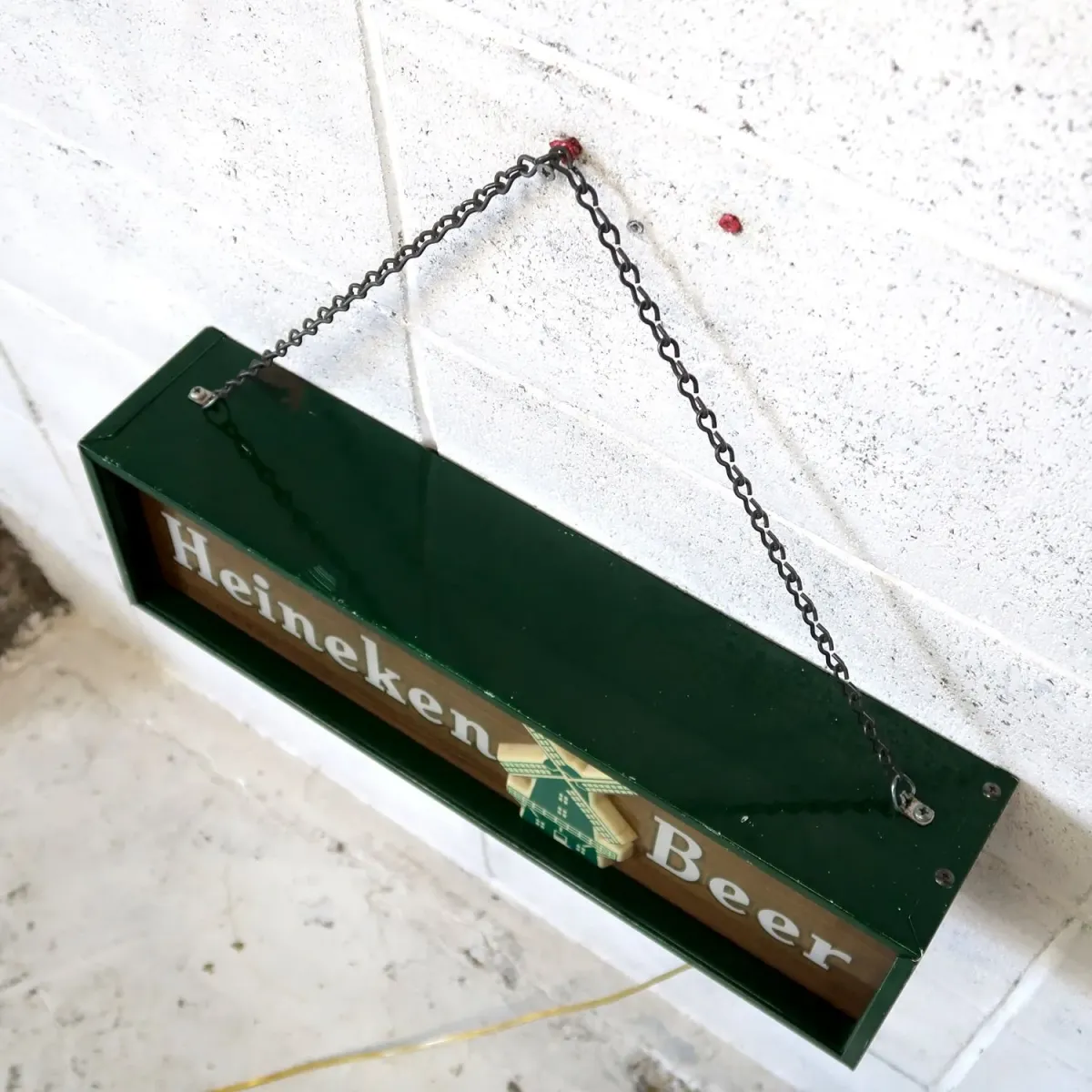 Heineken ビンテージ ライトサイン