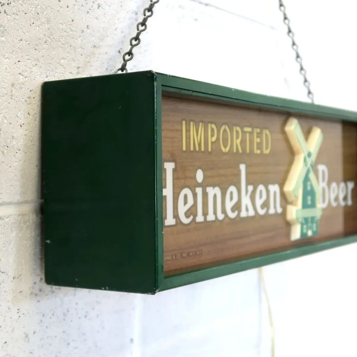 Heineken ビンテージ ライトサイン