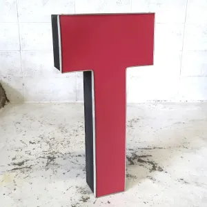 ビンテージ レターサイン 大型 T