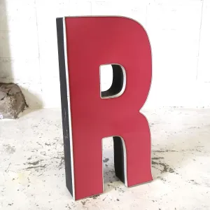 ビンテージ レターサイン 大型 R