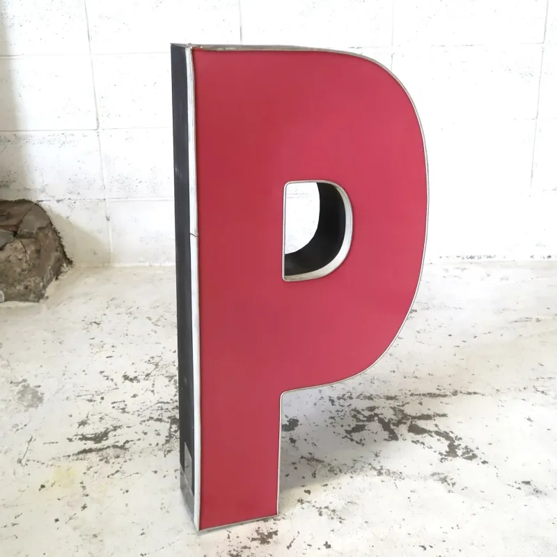 ビンテージ レターサイン 大型 P