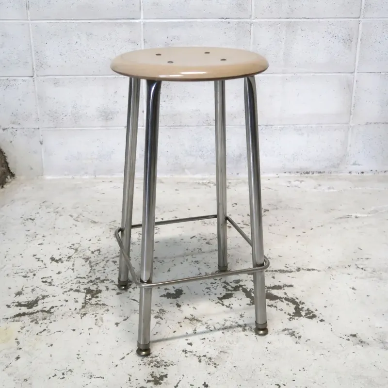 ビンテージ メタルスツール