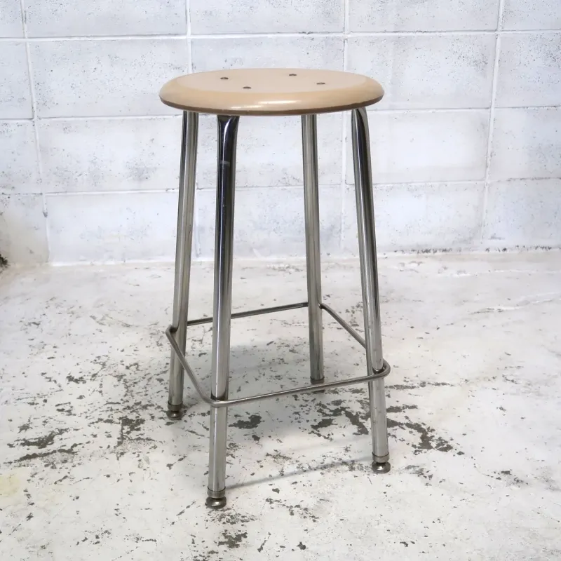 ビンテージ メタルスツール