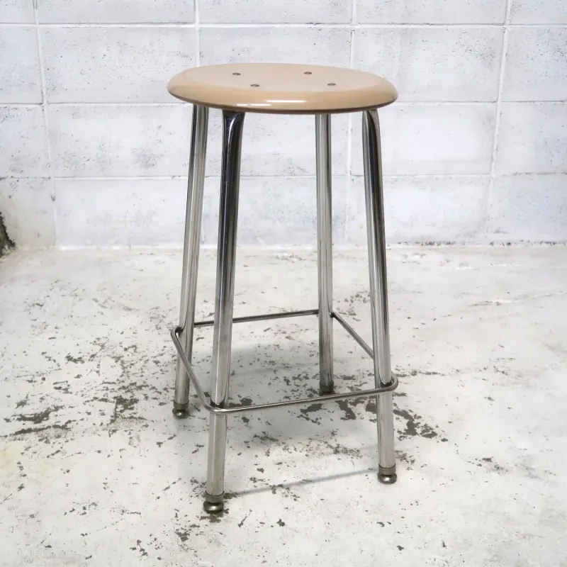 ビンテージ メタルスツール