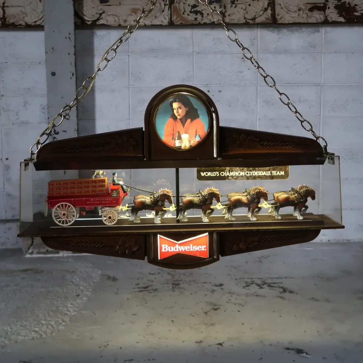 Budweiser ビンテージ ライトサイン