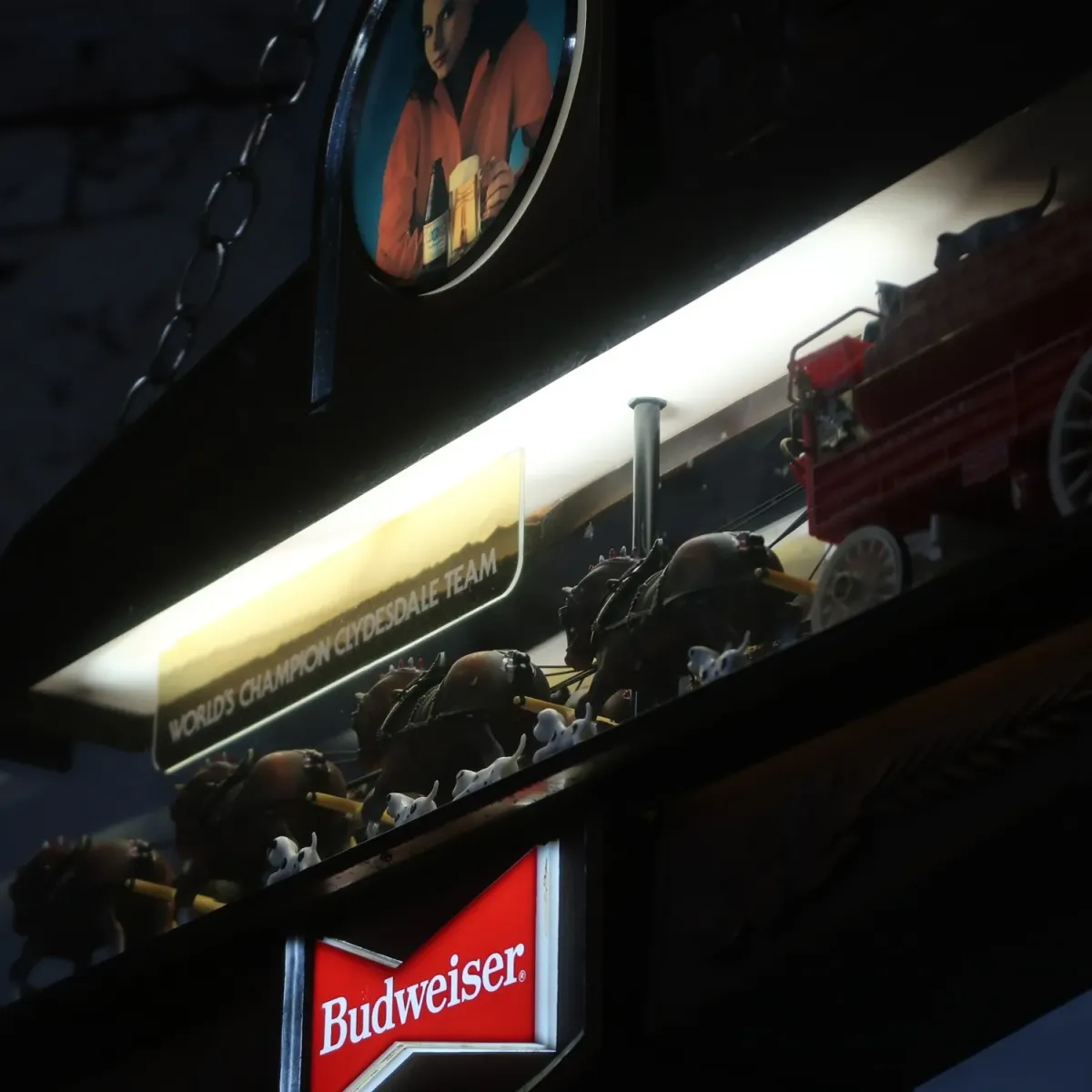 Budweiser ビンテージ ライトサイン